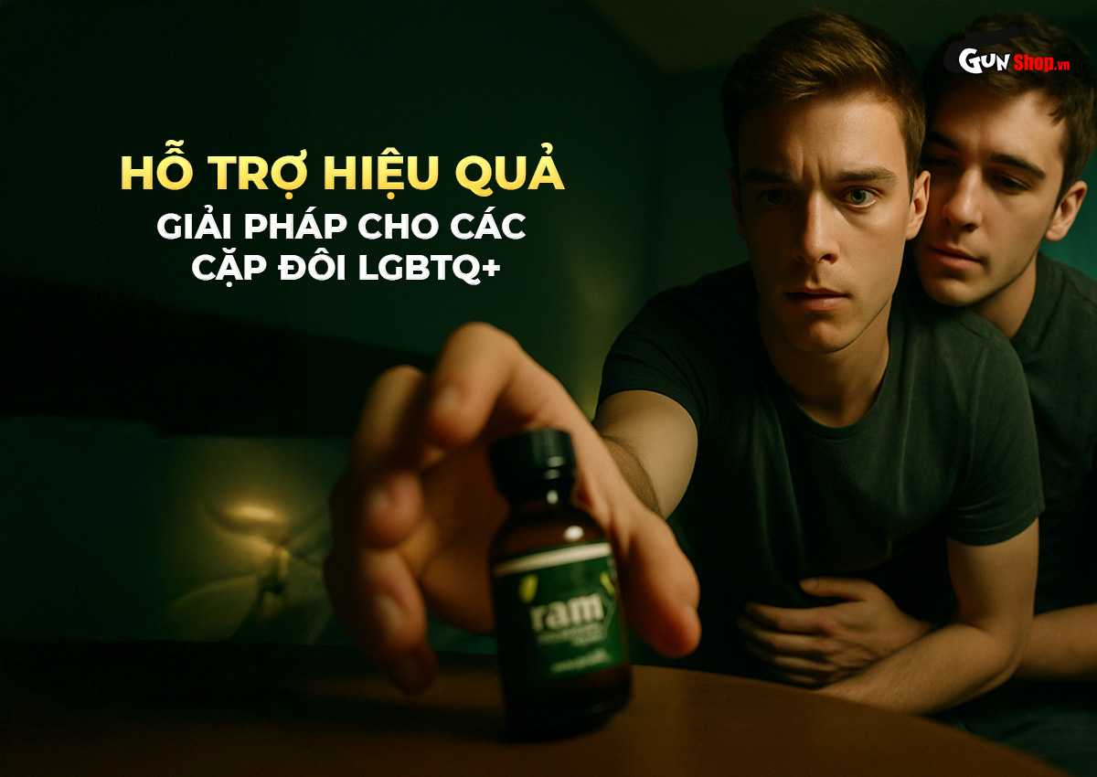 Chai hít tăng khoái cảm Popper Ram Original - Chai 30ml chính hãng tại Gunshop