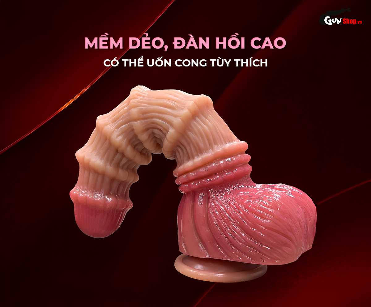 Dương vật giả dính tường, hàng khủng Bamboo Shoot Dildos chính hãng tại Guinshop