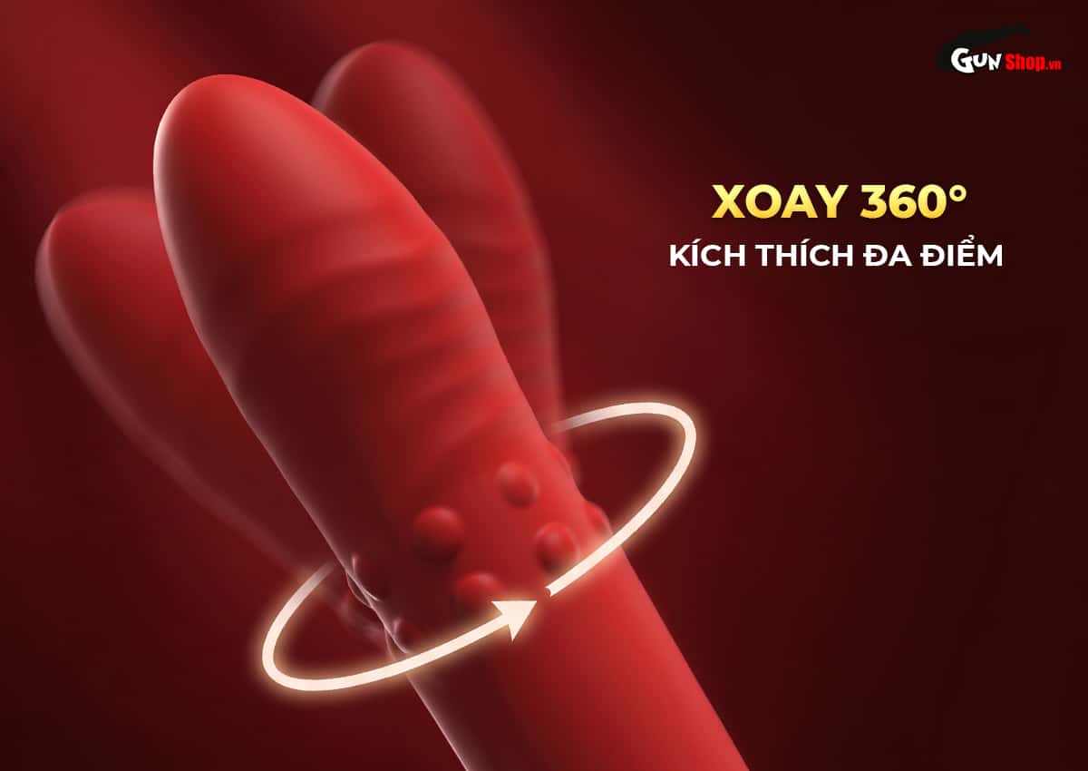 Galaku Queen bi xoay 360° kích thích đa điểm