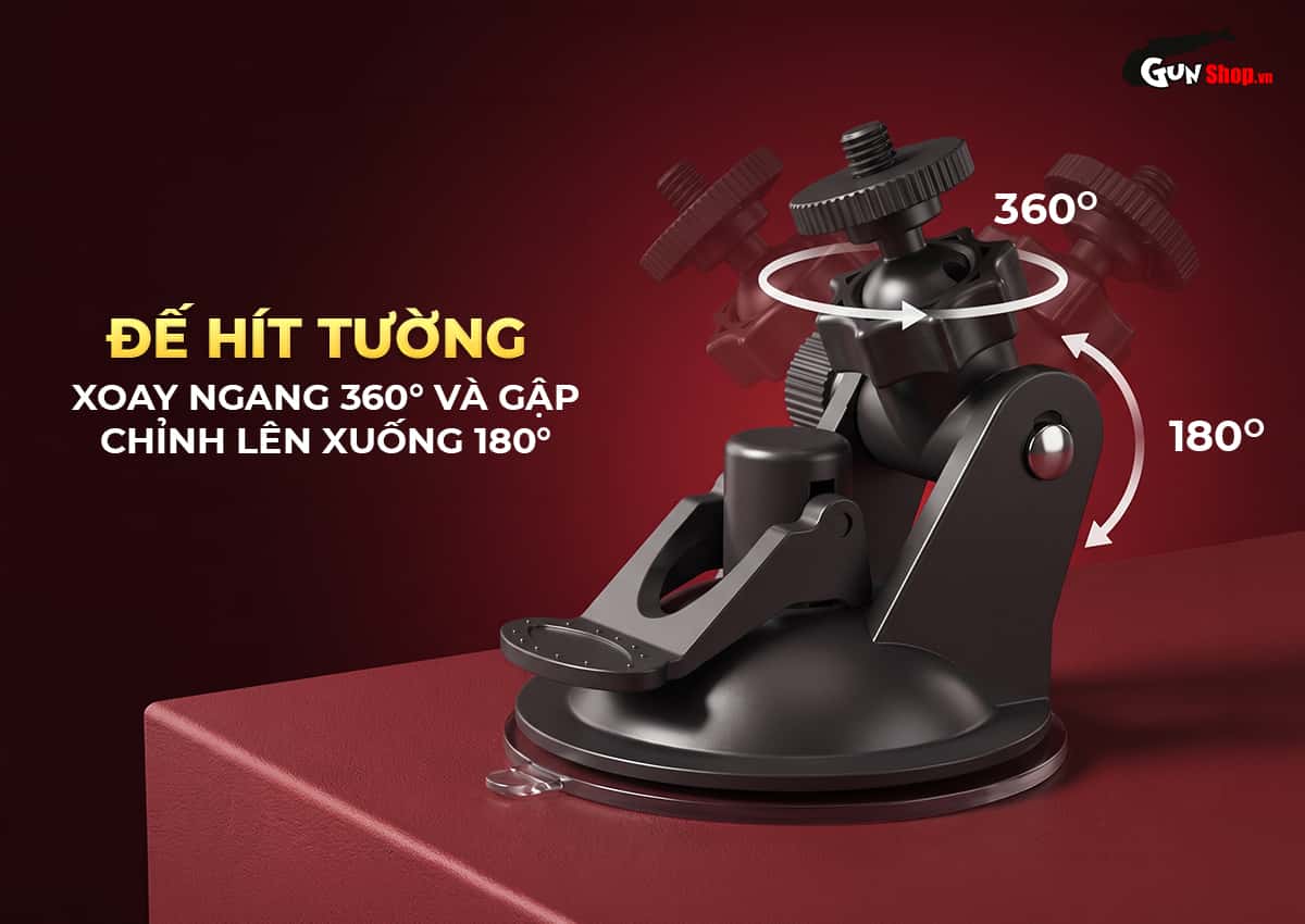 Galaku Queen với đế hít tường 360°