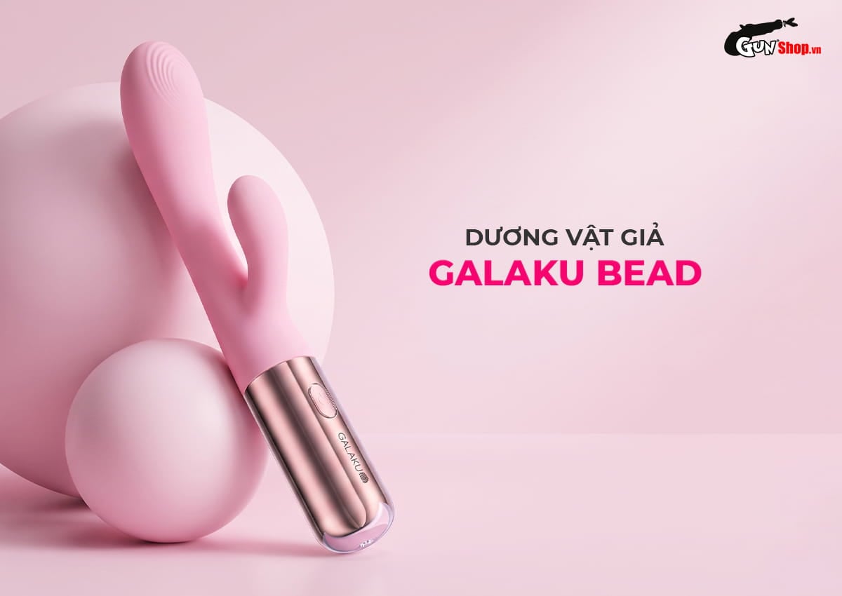 Dương vật giả đa năng Galaku Bead rung kích thích cùng lúc âm vật và âm đạo