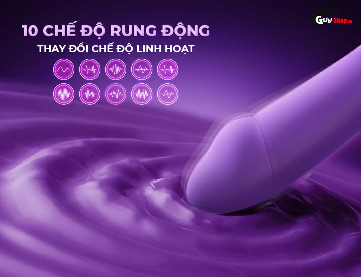 Galaku Dream có 10 chế độ rung động kích thích