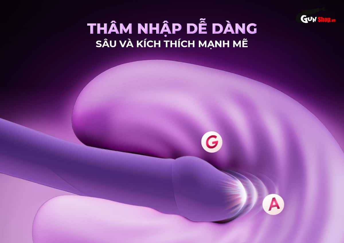 Galaku Dream mềm mịn thâm nhập dễ dàng và sâu giúp kích thích mạnh mẽ