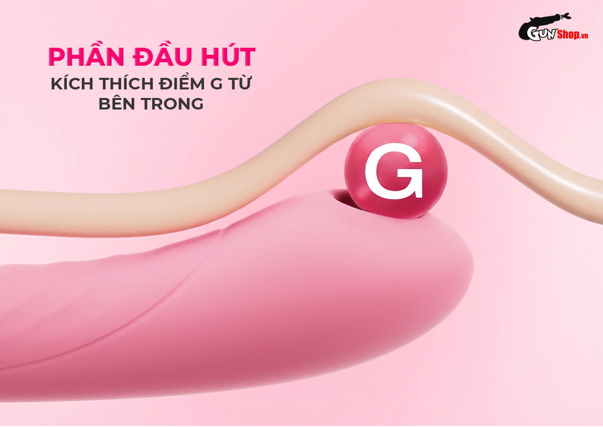 Galaku Mifan với đầu hút kích thích điểm G từ bên trong