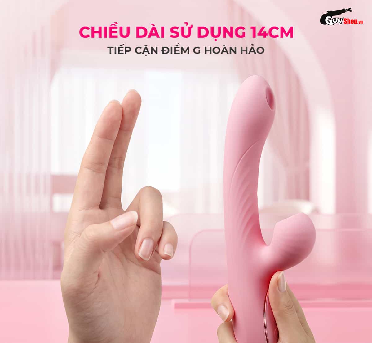 Galaku Mifan có chiều dài dương vật sử dụng 14cm tiếp cận điểm G hoàn hảo
