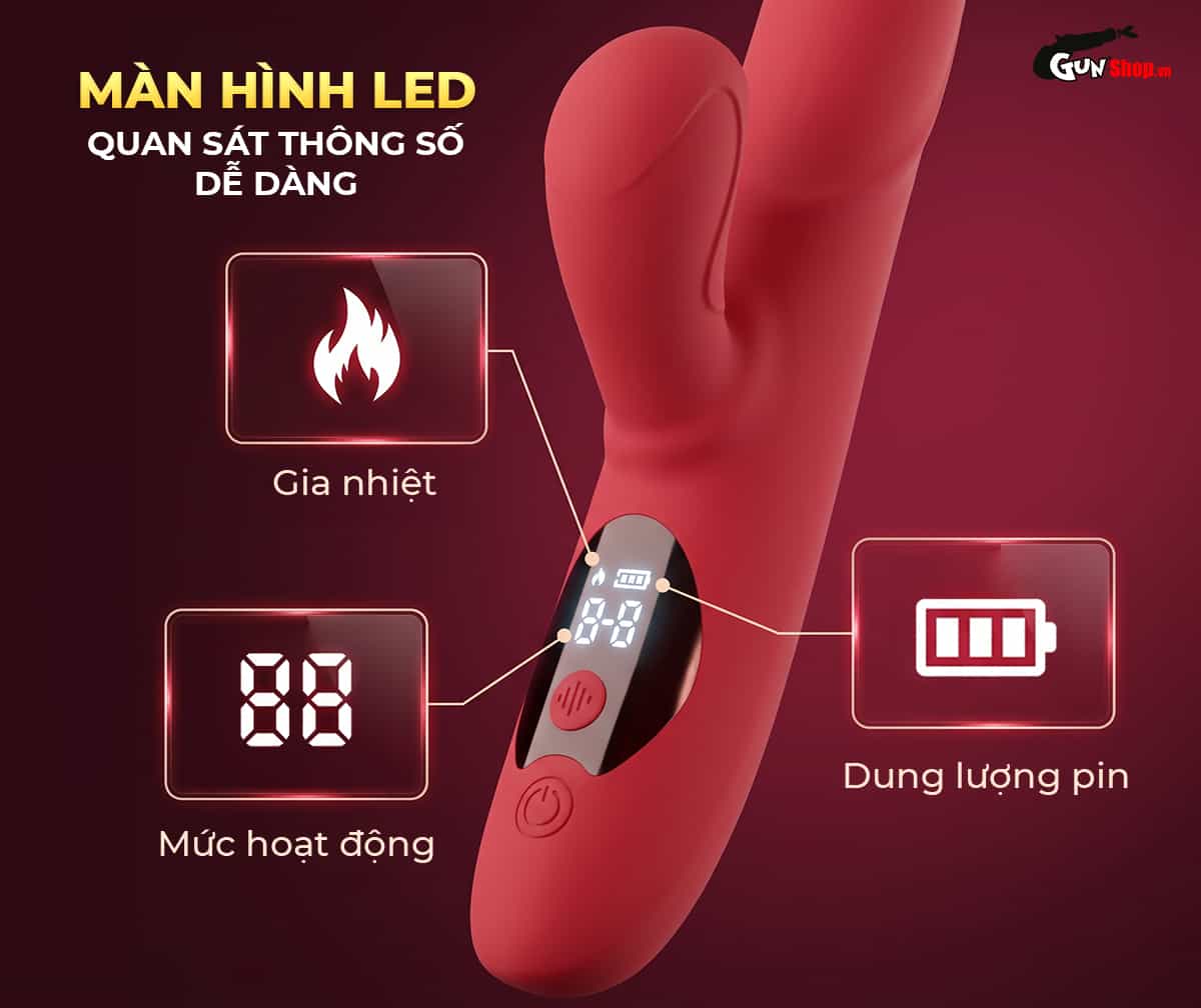 Galaku Milove-Max với màn hình hiển thị trực quan rõ ràng