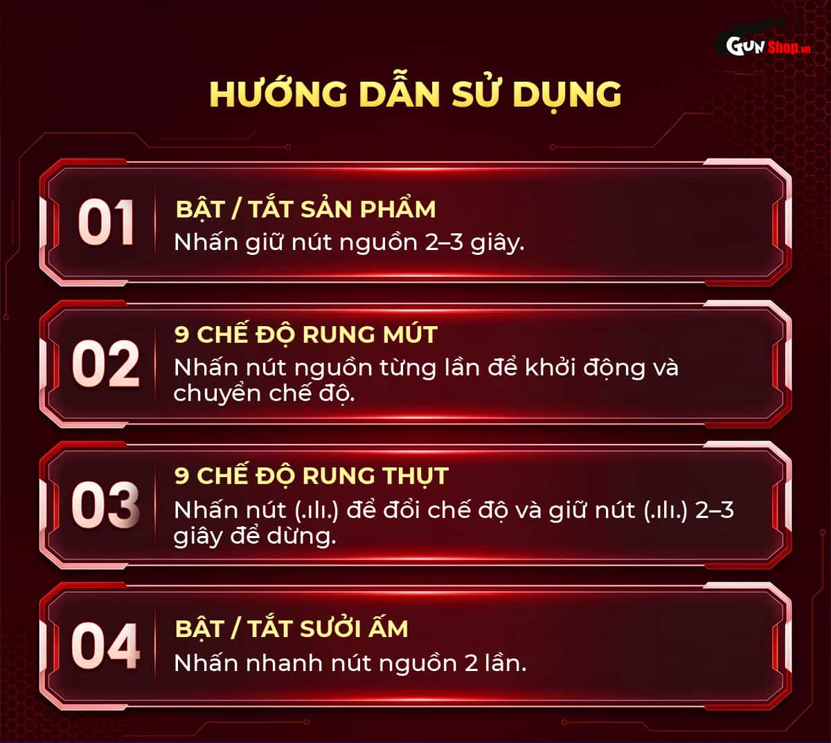 Hướng dẫn cách sử dụng dương vật giả Galaku Milove-Max đúng cách