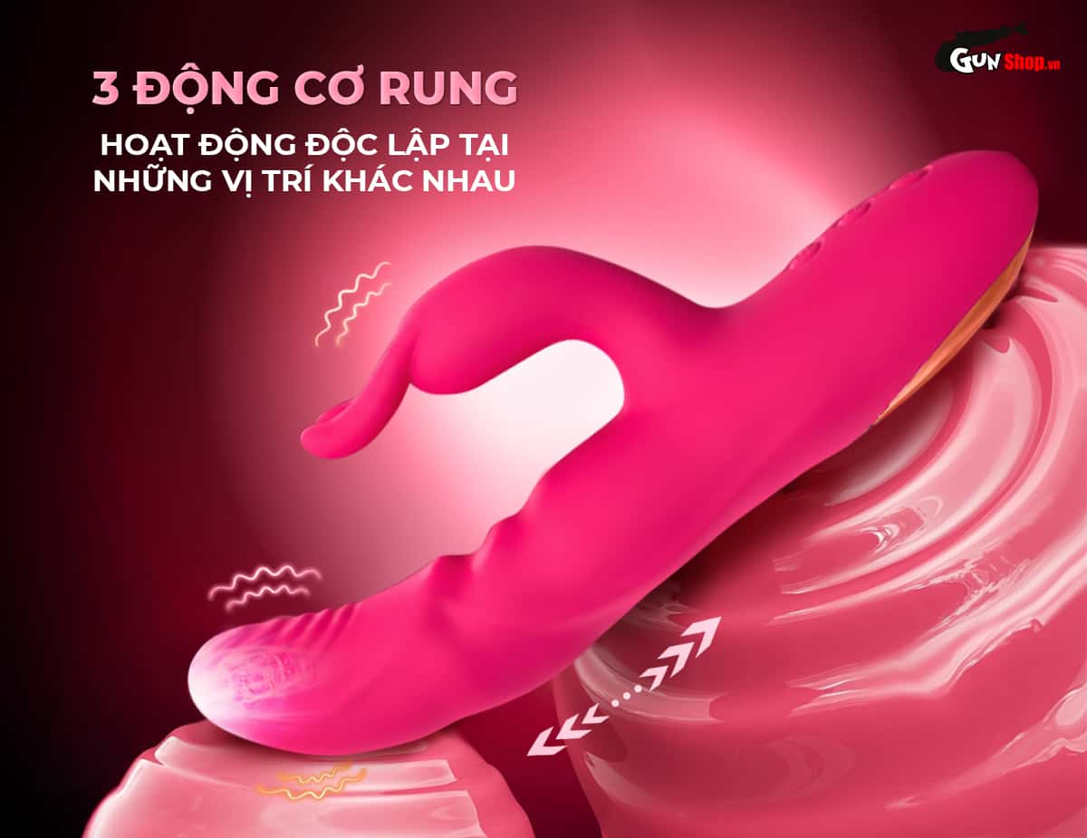 Galaku Ripple 3 in 1 với 3 động cơ rung độc lập