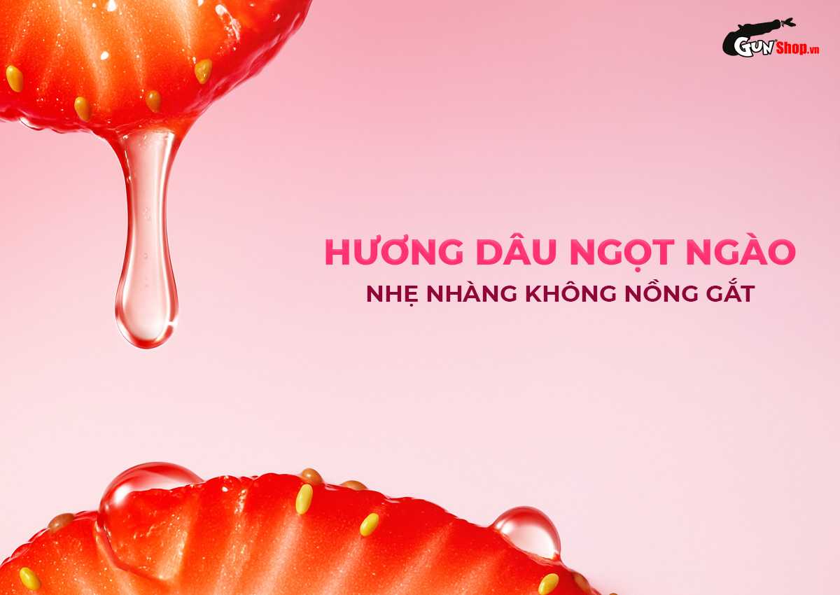 Gel bôi trơn hương dâu Firon Berry Kiss chính hãng tại Chúng tôi