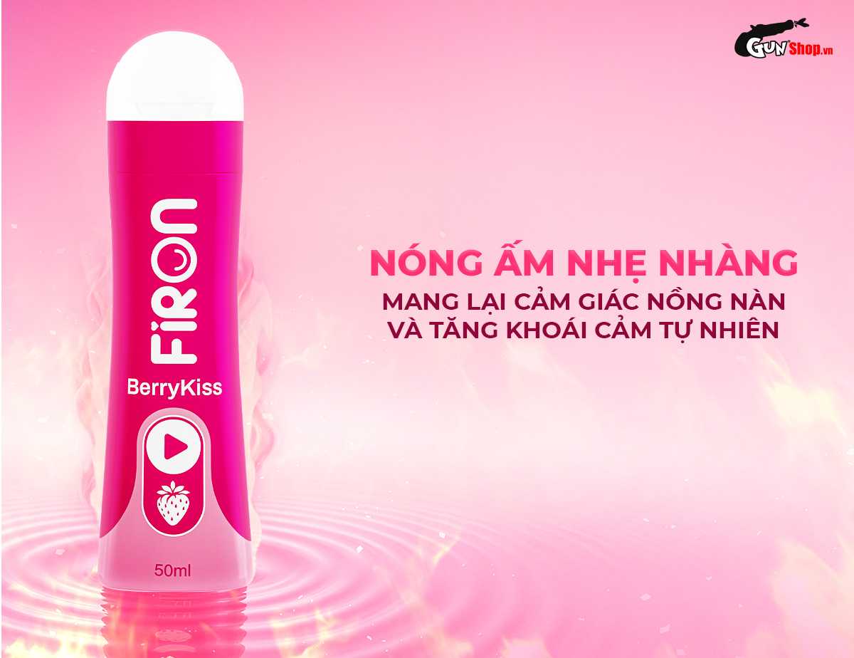 Gel bôi trơn hương dâu Firon Berry Kiss chính hãng tại Chúng tôi