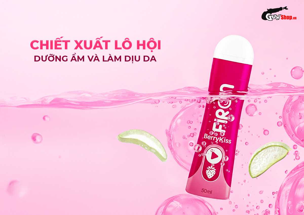 Gel bôi trơn hương dâu Firon Berry Kiss chính hãng tại Chúng tôi