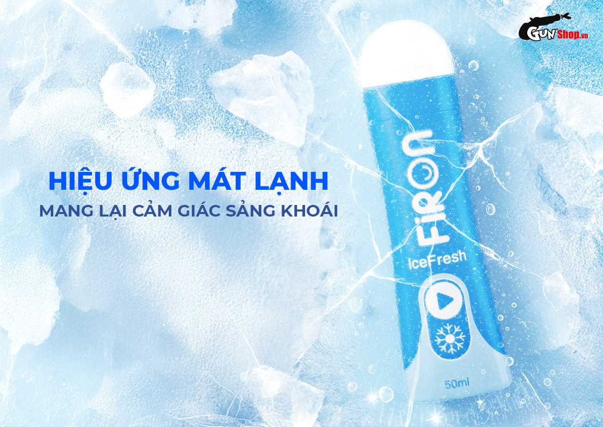 Gel bôi trơn bạc hà mát lạnh Firon Ice Fresh chính hãng tại Chúng tôi