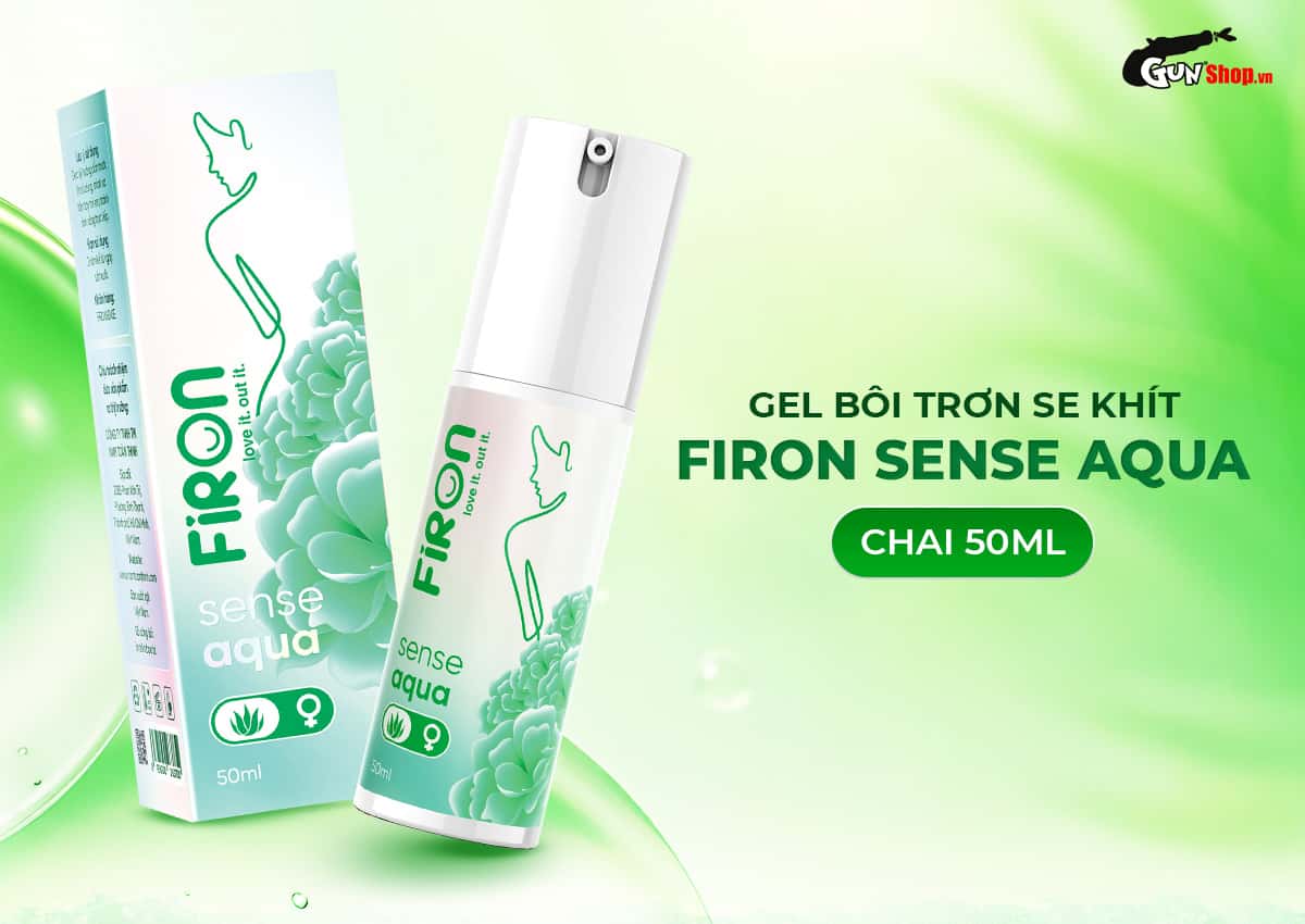 Gel bôi trơn se khít âm đạo Firon Sense Aqua chính hãng tại Chúng tôi