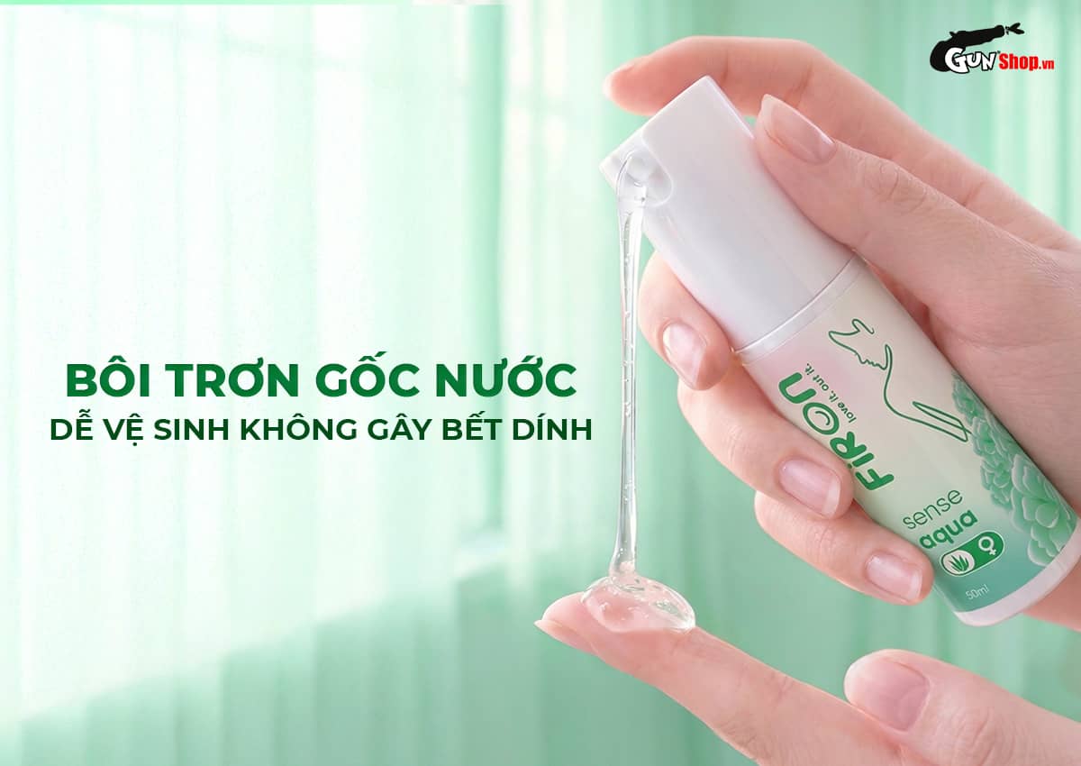 Gel bôi trơn se khít âm đạo Firon Sense Aqua chính hãng tại Chúng tôi