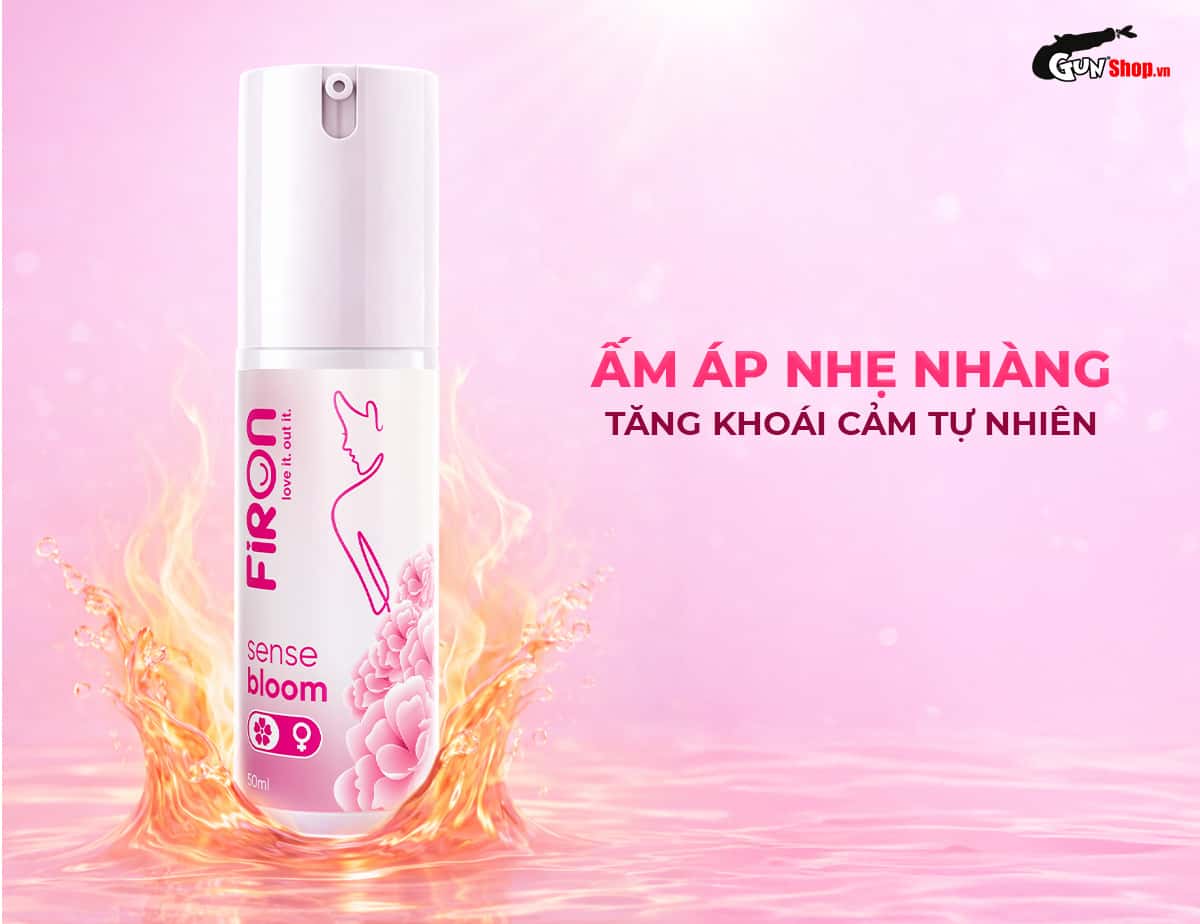 Gel bôi trơn se khít âm đạo Firon Sense Bloom chính hãng tại Chúng tôi