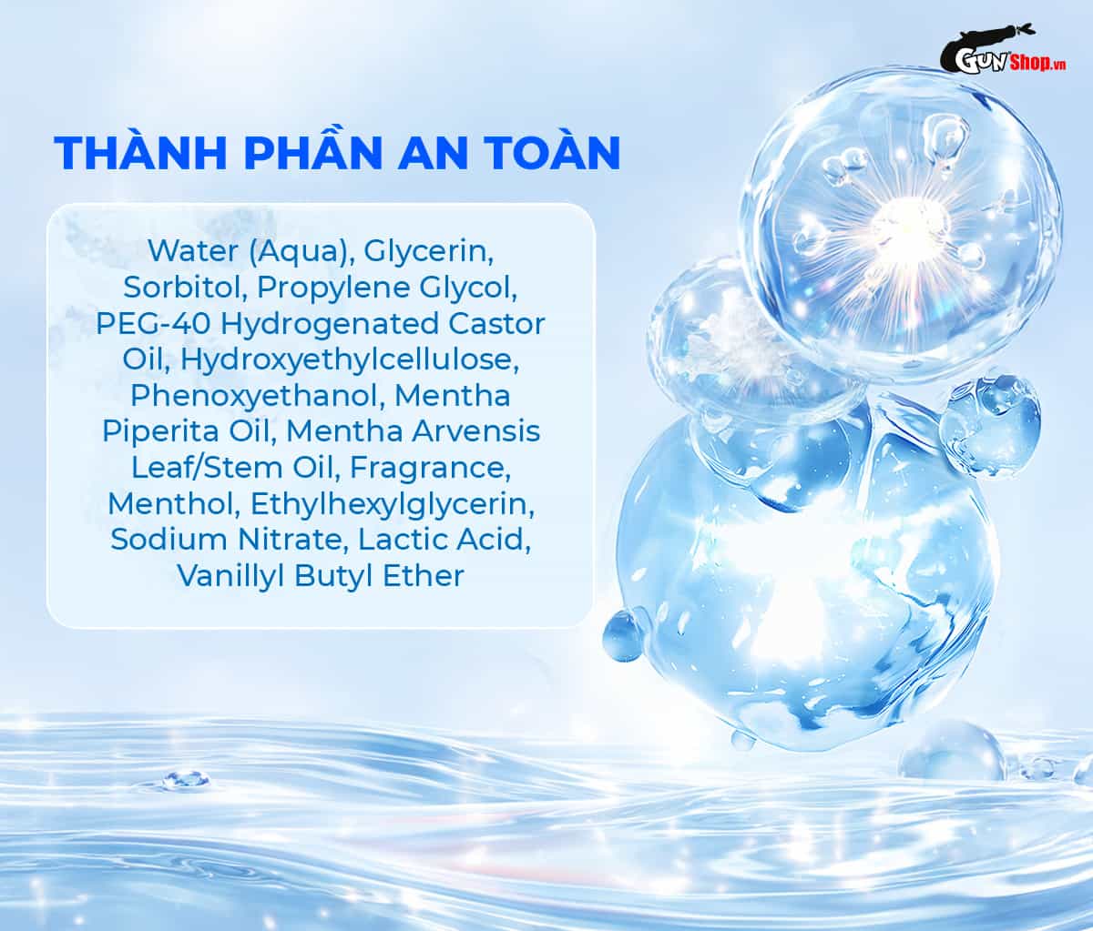 Gel bôi trơn se khít âm đạo Firon Sense Frost chính hãng tại Chúng tôi