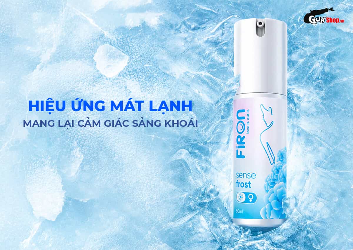 Gel bôi trơn se khít âm đạo Firon Sense Frost chính hãng tại Chúng tôi