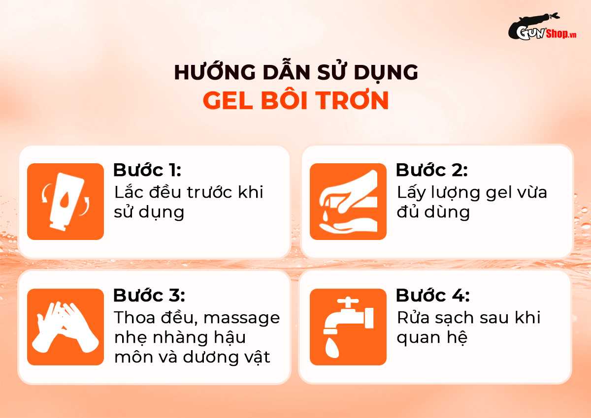 Hướng dẫn cách sử dụng gel bôi trơn hậu môn nóng ấm Shell Supermen Warming