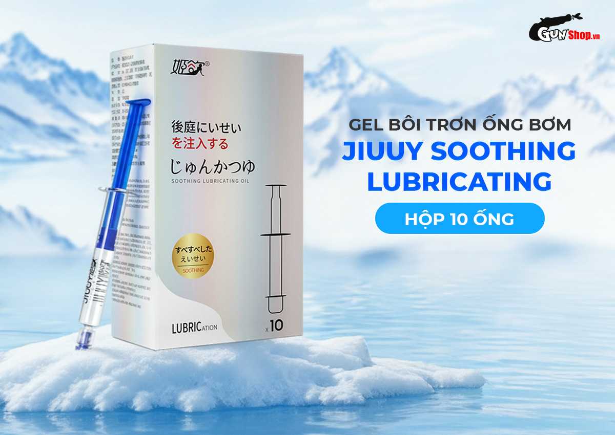 Gel bôi trơn ống bơm Jiuuy Soothing Lubricating chính hãng tại Chúng tôi