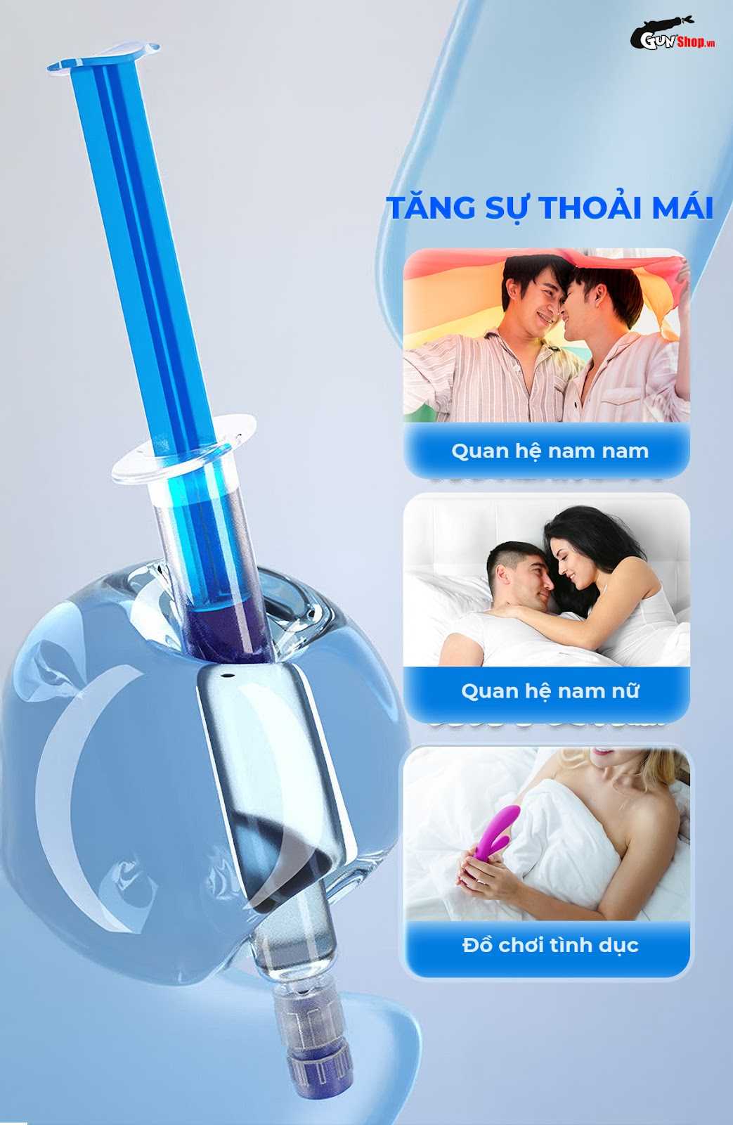 Gel bôi trơn ống bơm Jiuuy Soothing Lubricating chính hãng tại Chúng tôi