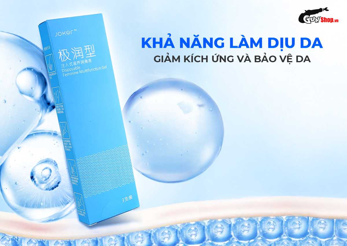 Gel bôi trơn ống bơm Joker màu xanh dương chính hãng tại Gunshop