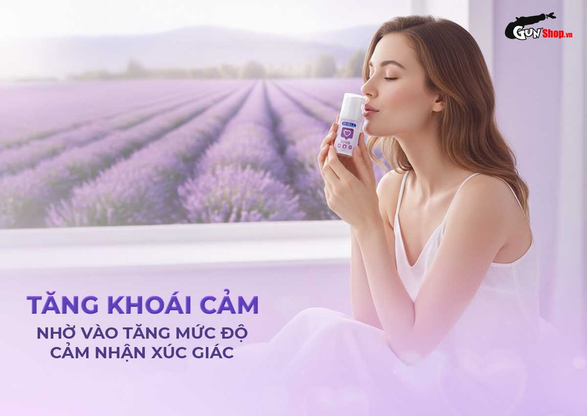 Gel bôi trơn Shell Love Purple chính hãng tại Gunshop