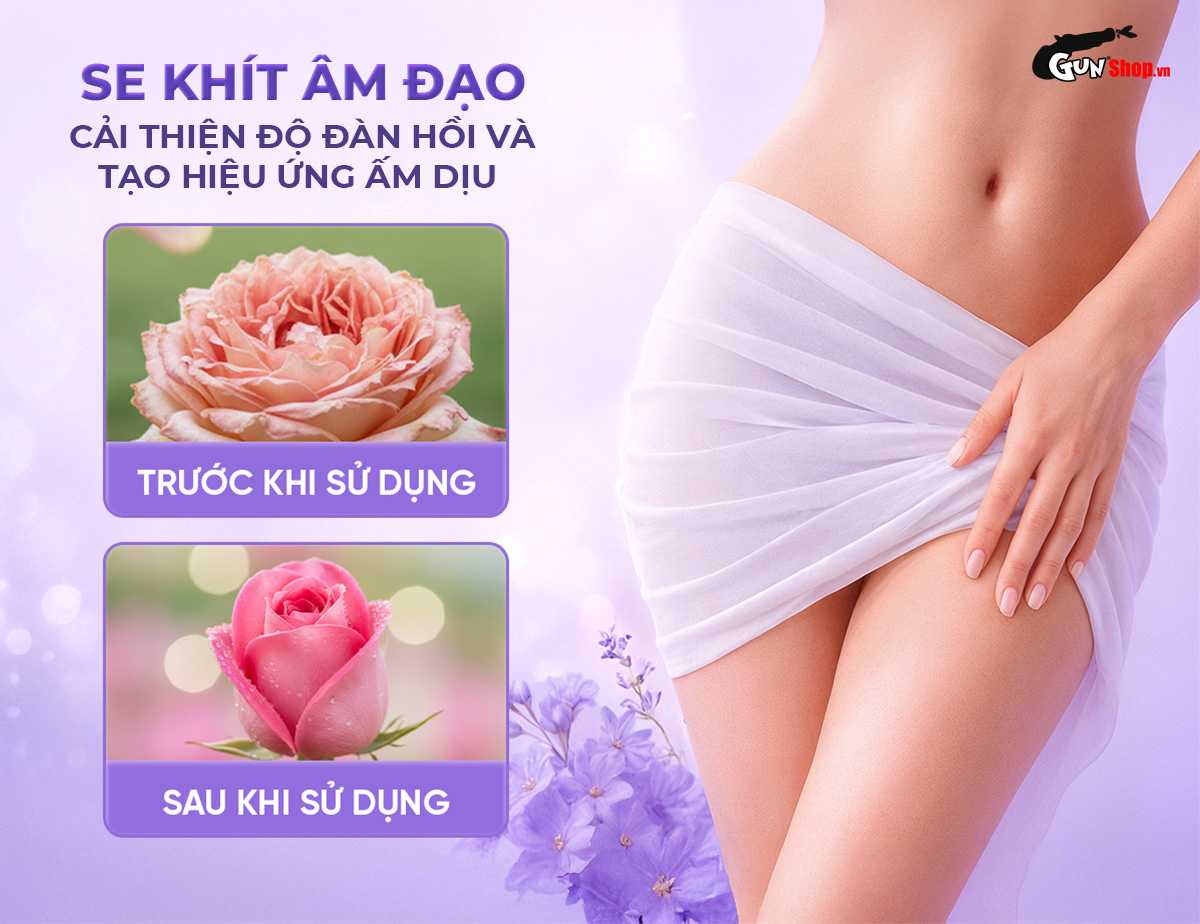 Gel bôi trơn Shell Love Purple chính hãng tại Gunshop