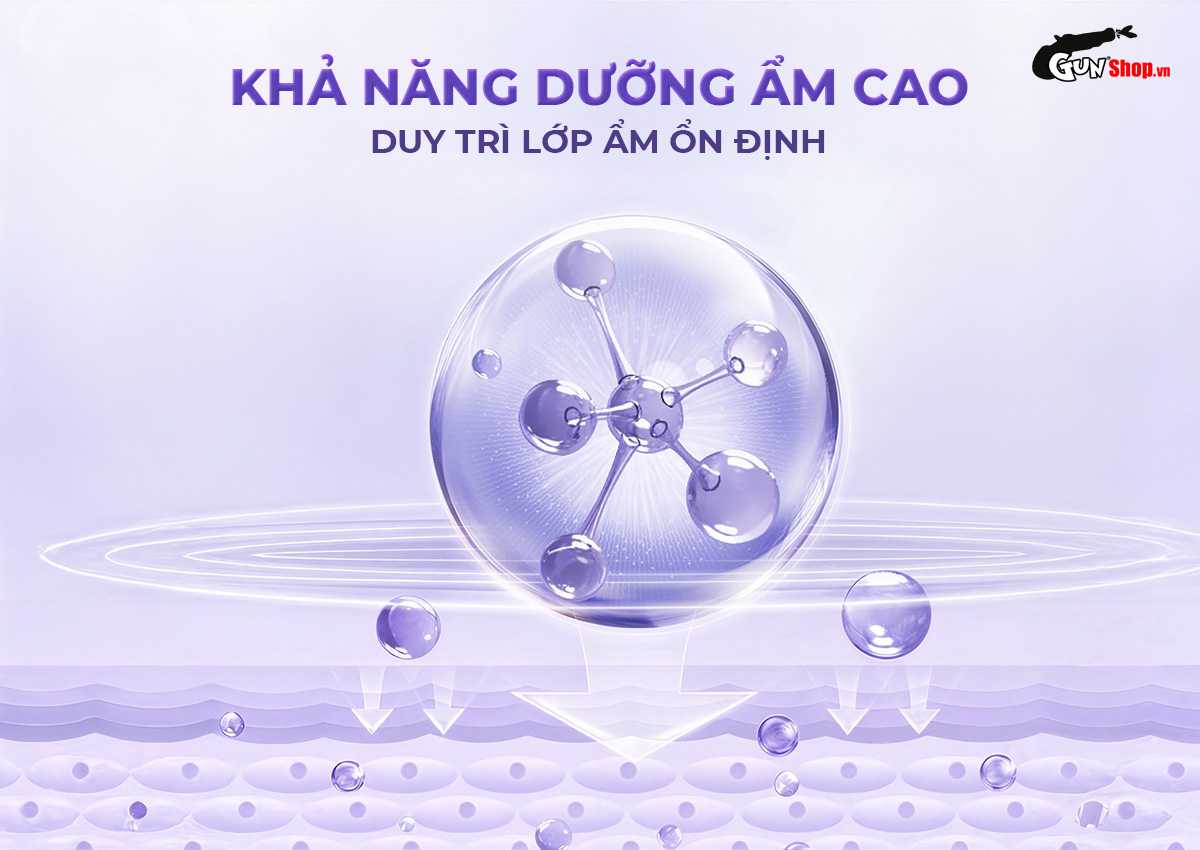 Gel bôi trơn Shell Love Purple chính hãng tại Gunshop
