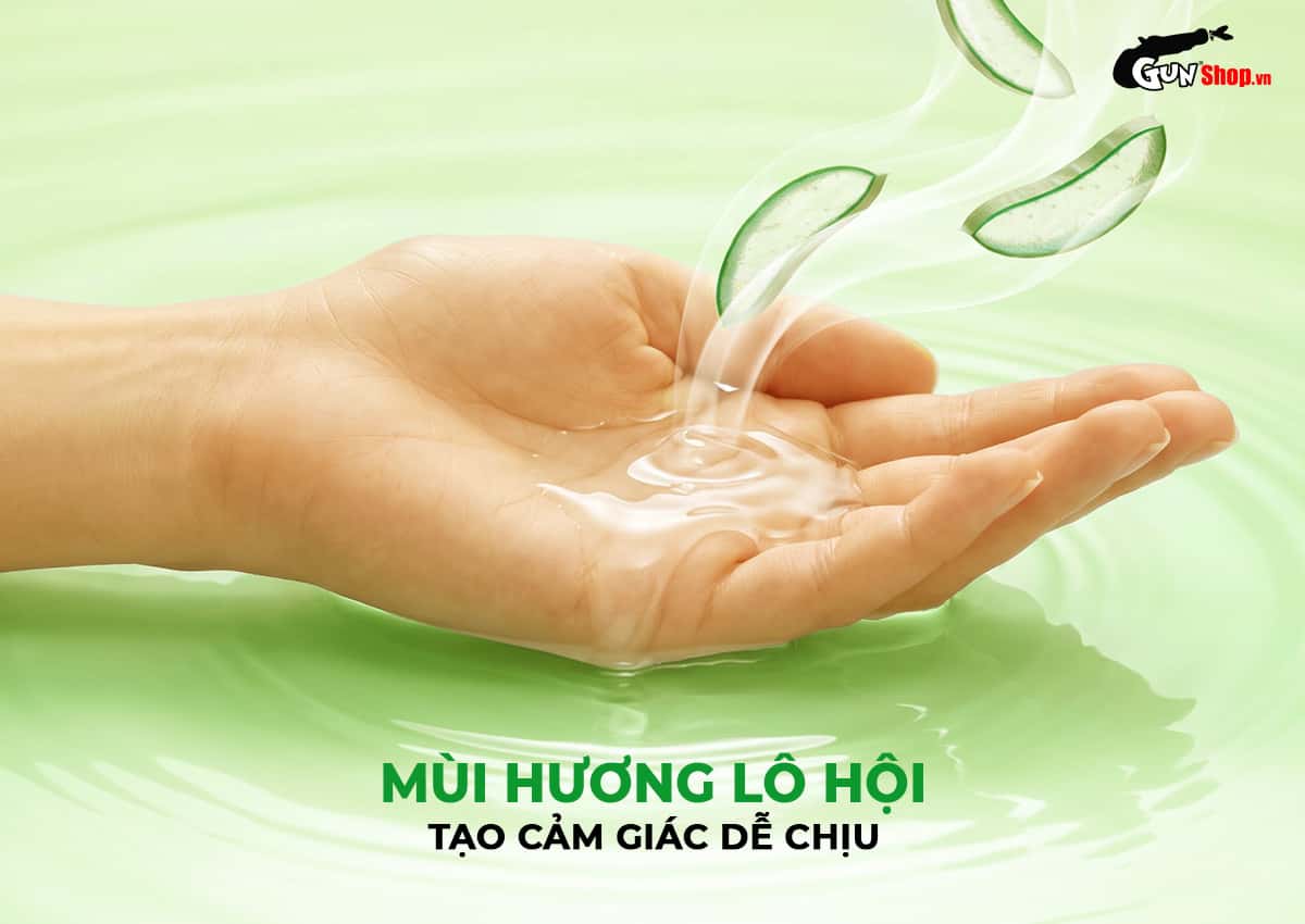 Shell Love Green với mùi hương lô hội dễ chịu