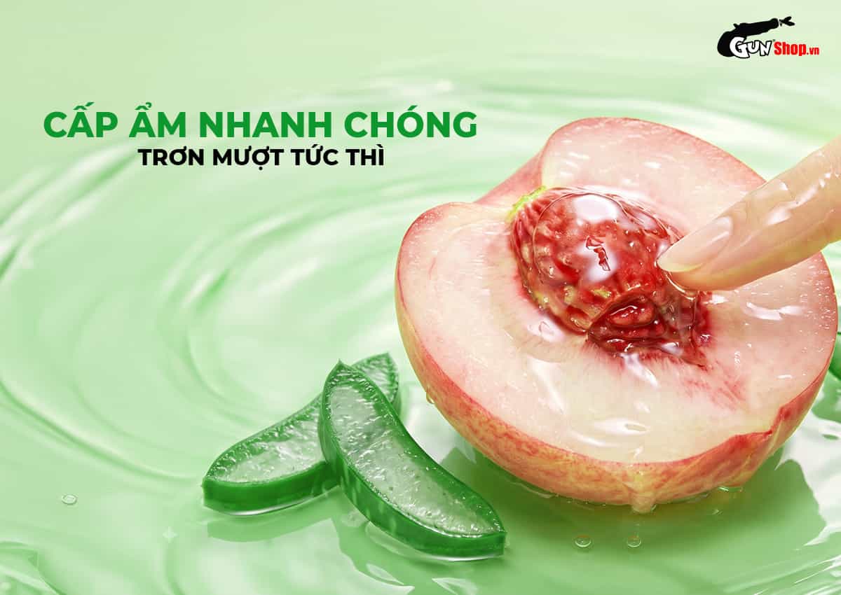 Shell Love Green cấp ẩm nhanh chóng, trơn mượt tức thì, nhập cuộc nhẹ nhàng