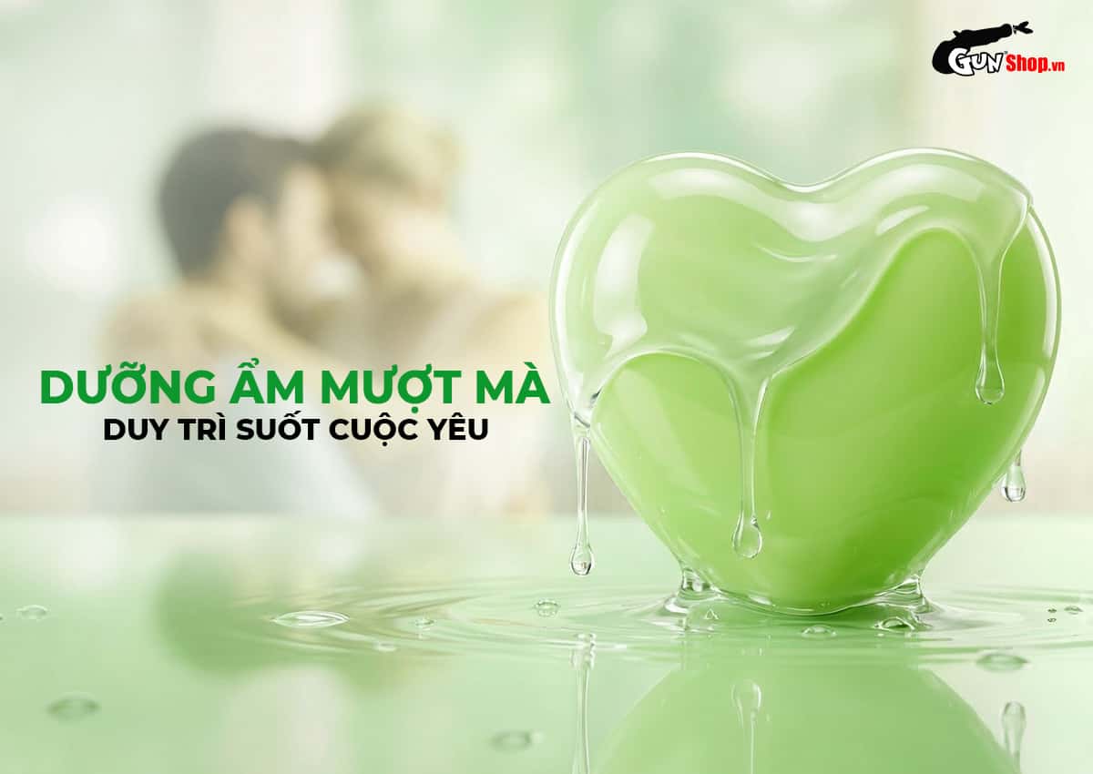 Shell Love Green dưỡng ẩm mượt mà và duy trì độ ẩm suốt cuộc yêu