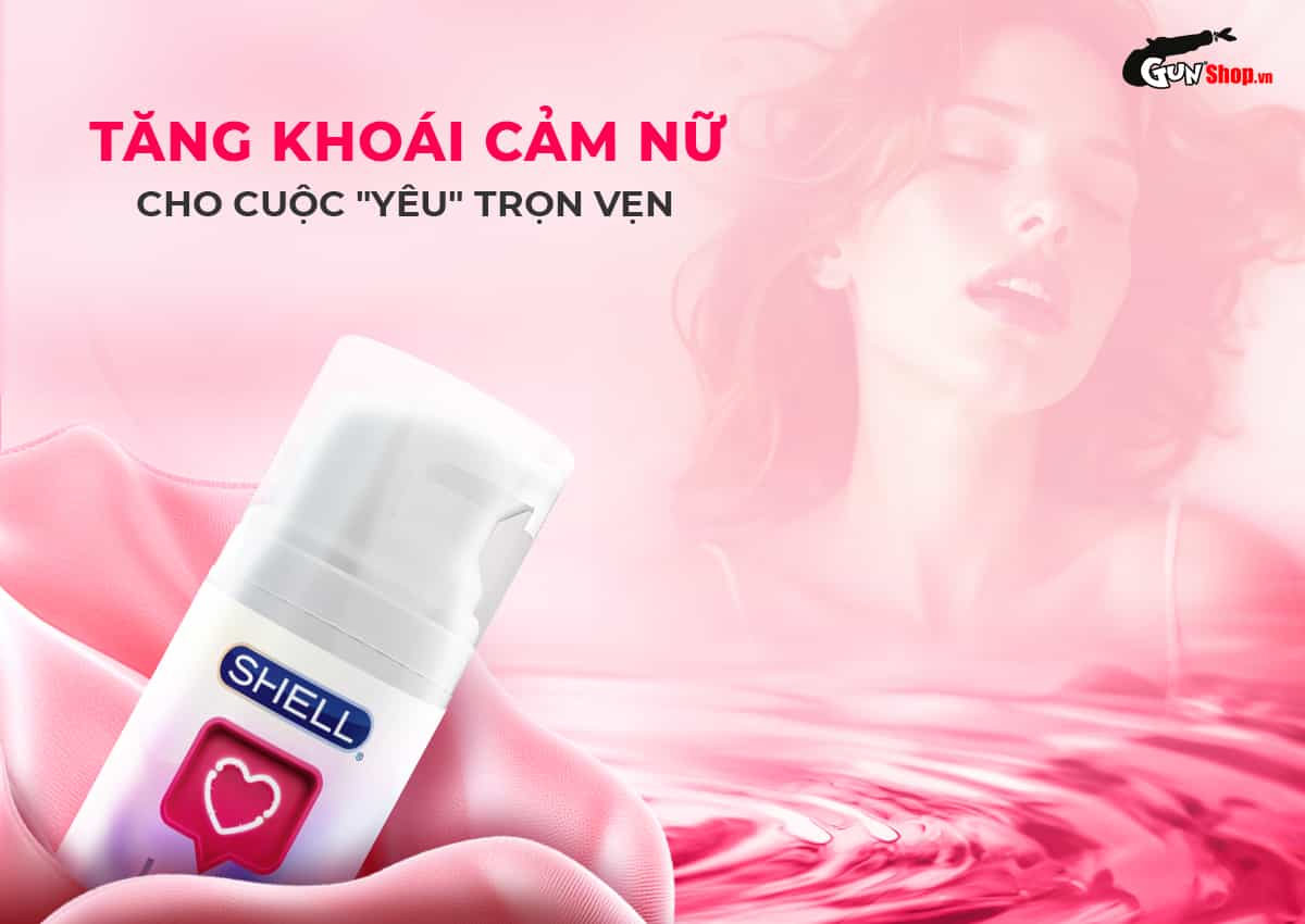 Shell Love Pink giúp tăng khoái cảm quan hệ hiệu quả
