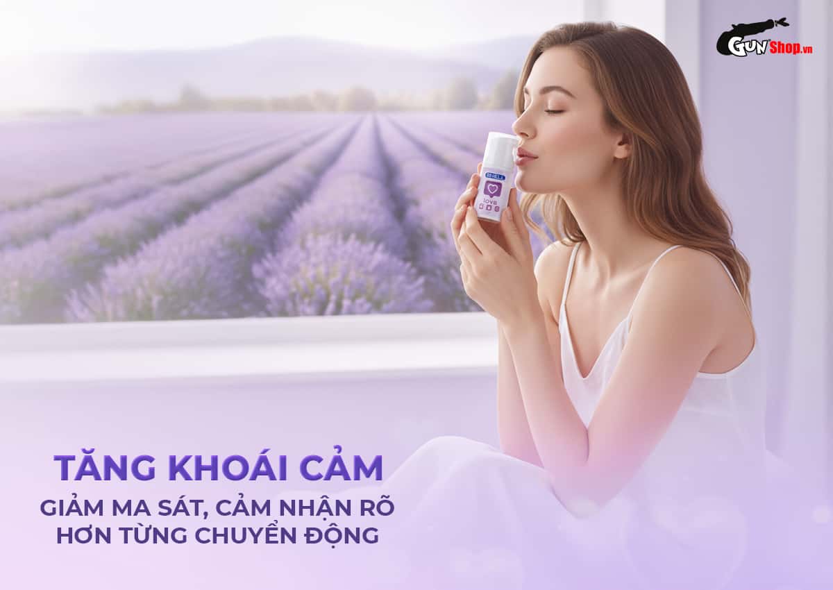 Shell Love Purple giúp tăng khoái cảm quan hệ hiệu quả