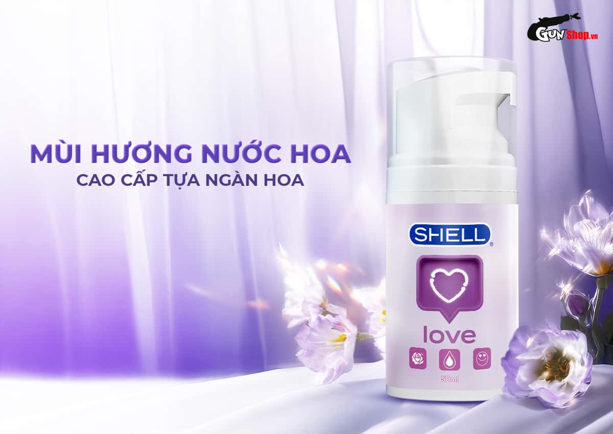 Shell Love Purple với mùi hương nước hoa Good Girl cao cấp, thơm dịu