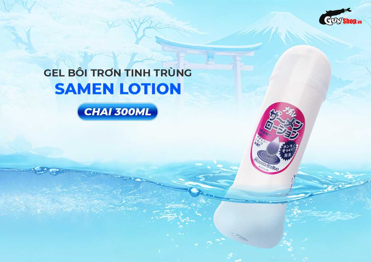 Gel bôi trơn tinh trùng Samen Lotion chính hãng tại Gunshop