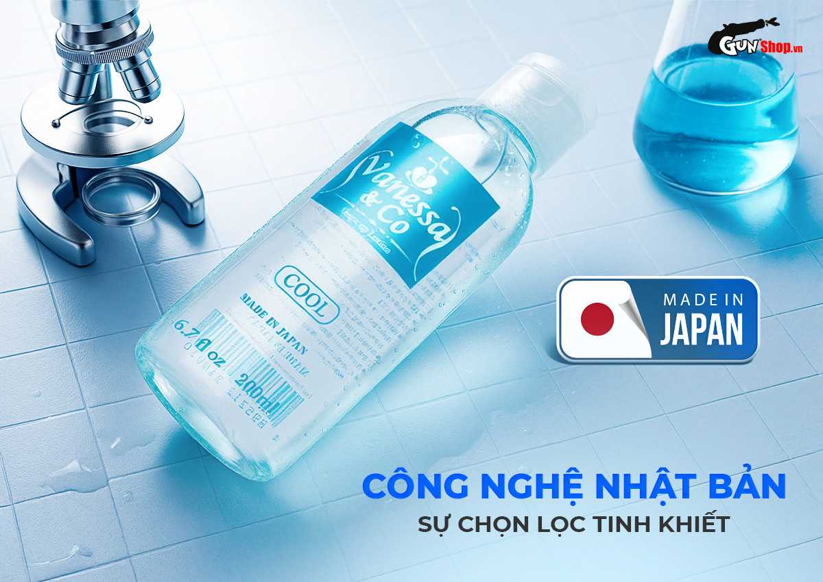 Gel bôi trơn Vanessa & Co Cool chính hãng tại Gunshop
