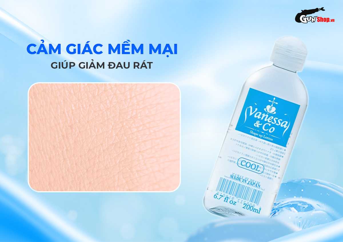 Gel bôi trơn Vanessa & Co Cool chính hãng tại Gunshop