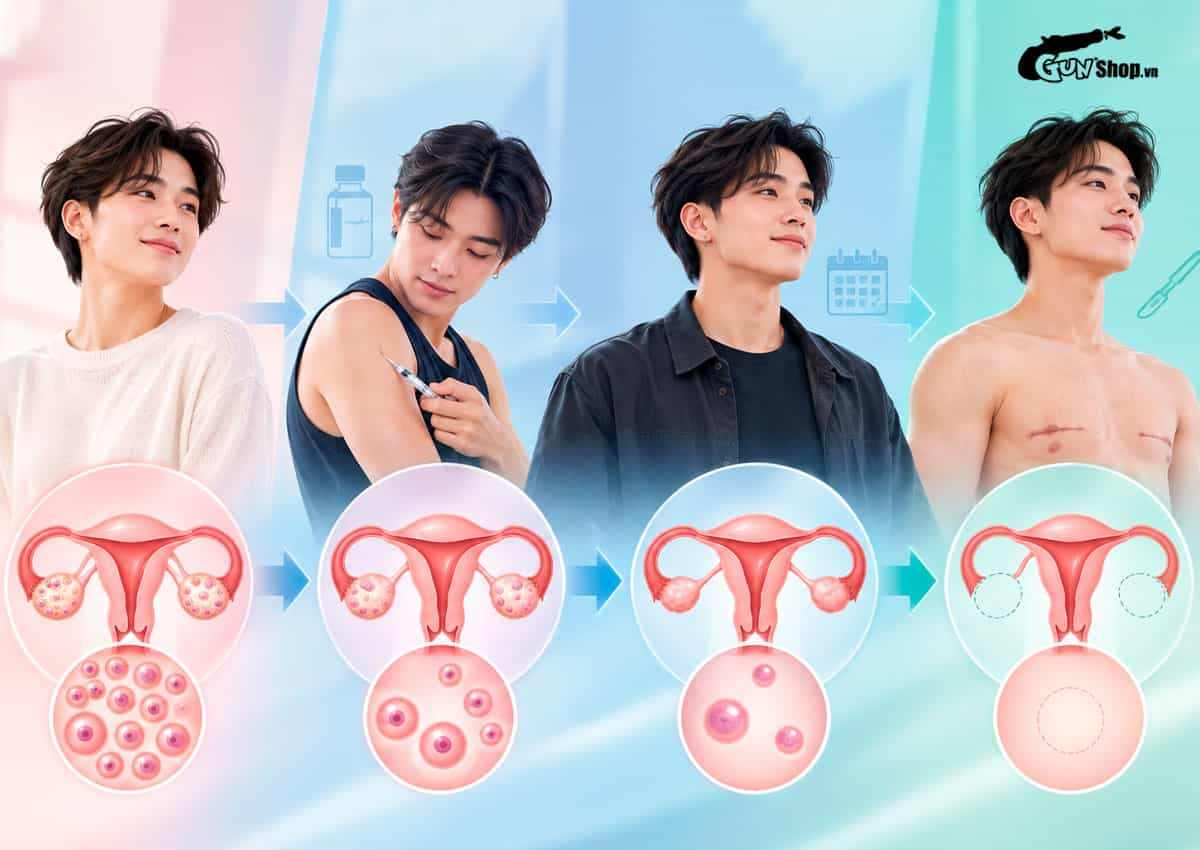 Nữ chuyển giới thành nam có tinh trùng không