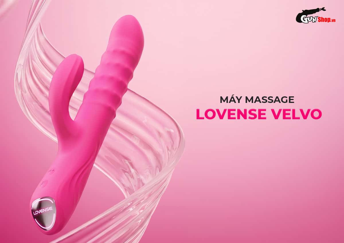 Máy massage kích thích Lovense Velvo chính hãng tại Gunshop
