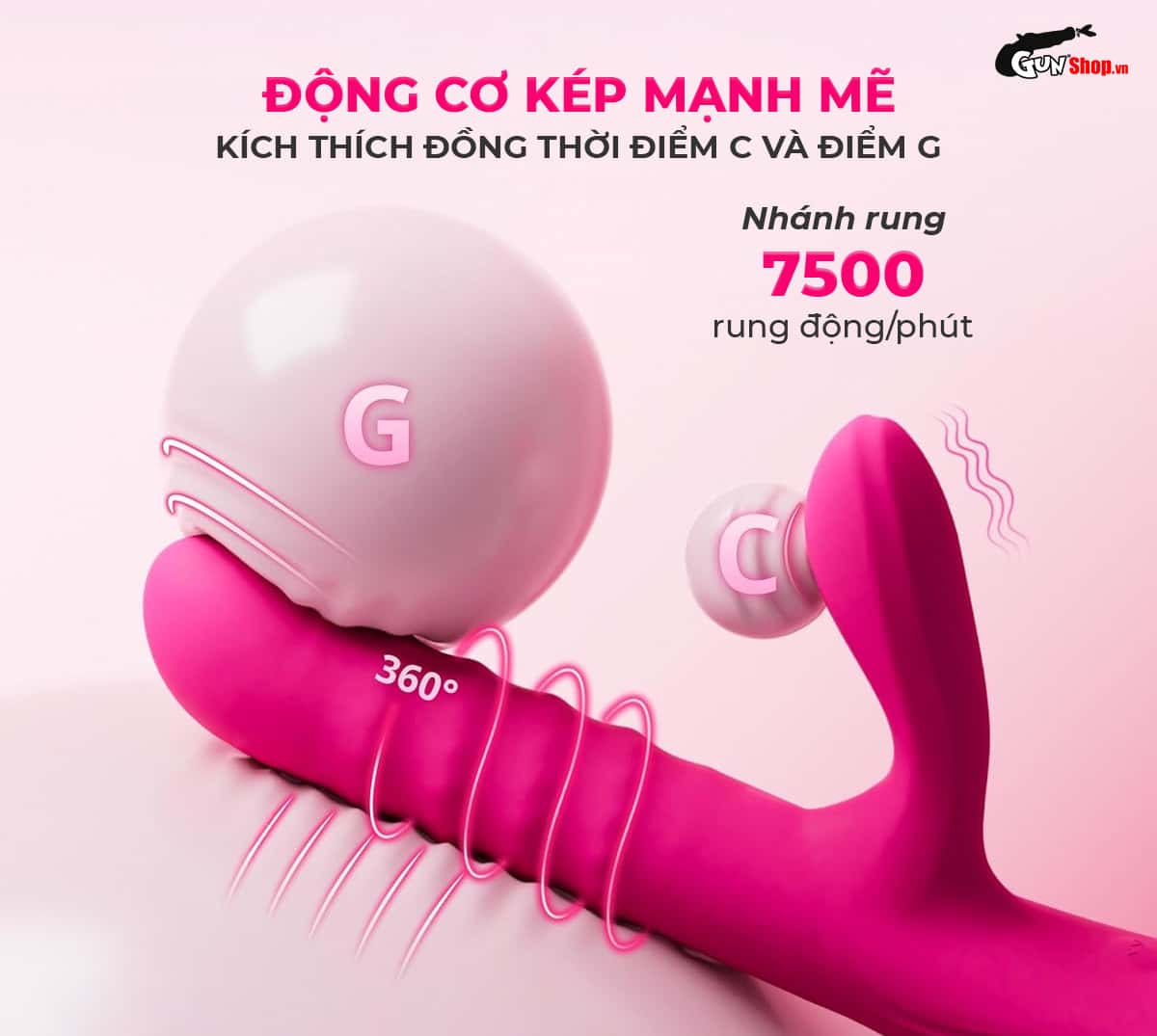 Máy rung massage điểm G Lovense Velvo chính hãng tại Gunshop