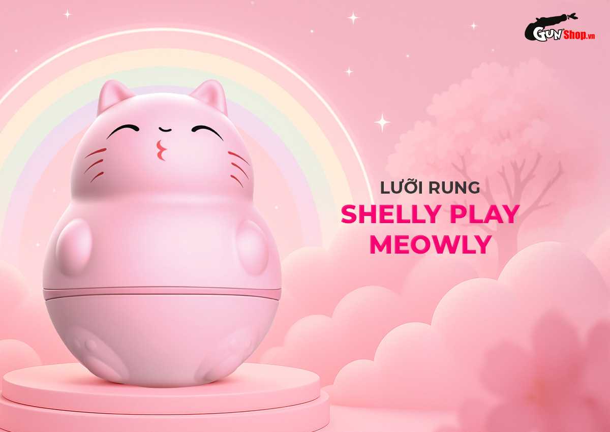 Lưỡi rung hình mèo Shelly Play Meowly giá rẻ, chính hãng tại Gunshop