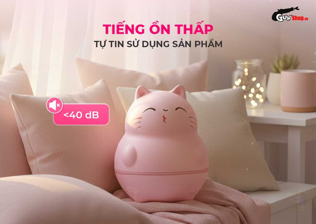 Lưỡi rung hình mèo Shelly Play Meowly giá rẻ, chính hãng tại Gunshop