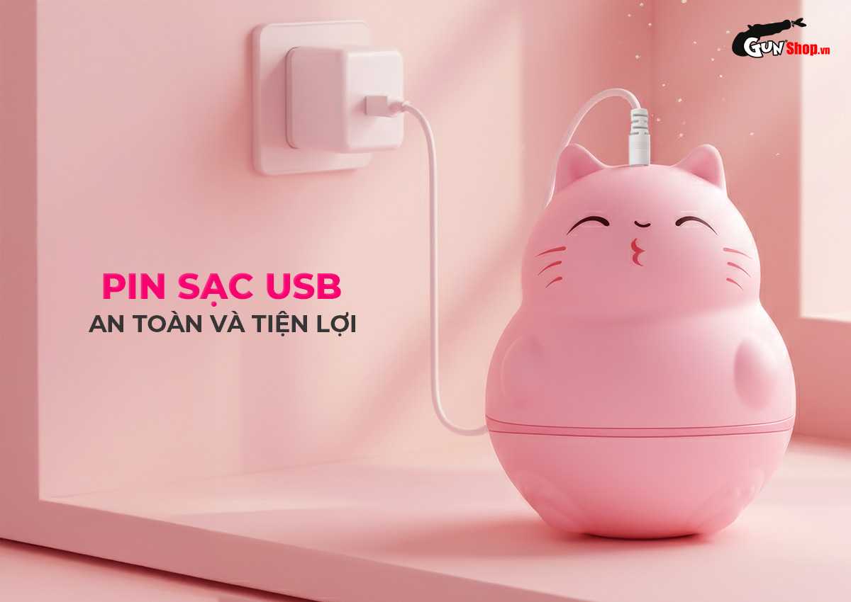 Lưỡi rung hình mèo Shelly Play Meowly giá rẻ, chính hãng tại Gunshop