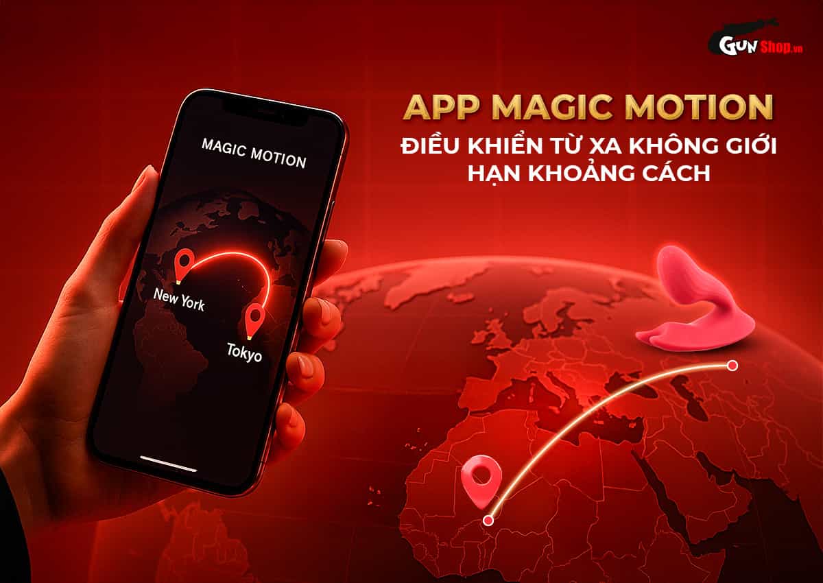 Máy massage Magic Motion Umi điều khiển qua app không giới hạn khoảng cách