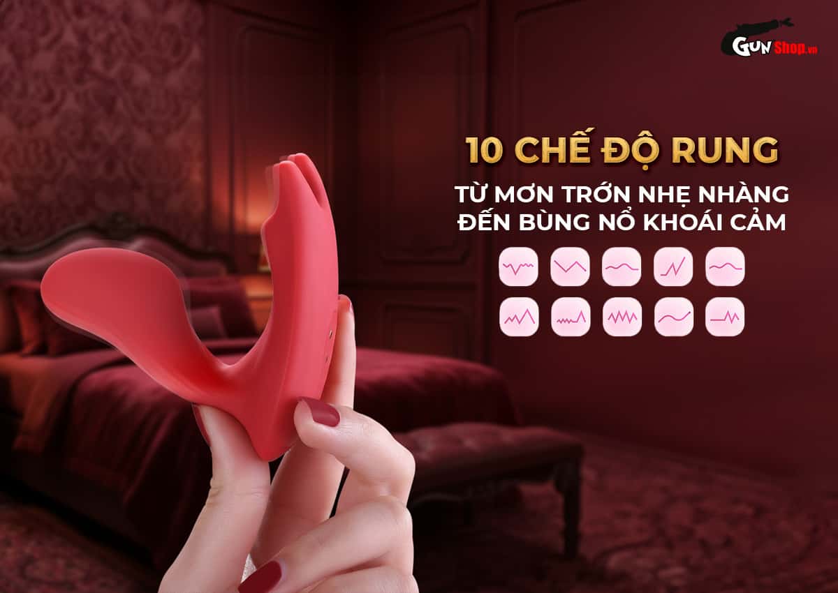 Máy massage Magic Motion Umi với 10 chế độ rung mạnh mẽ