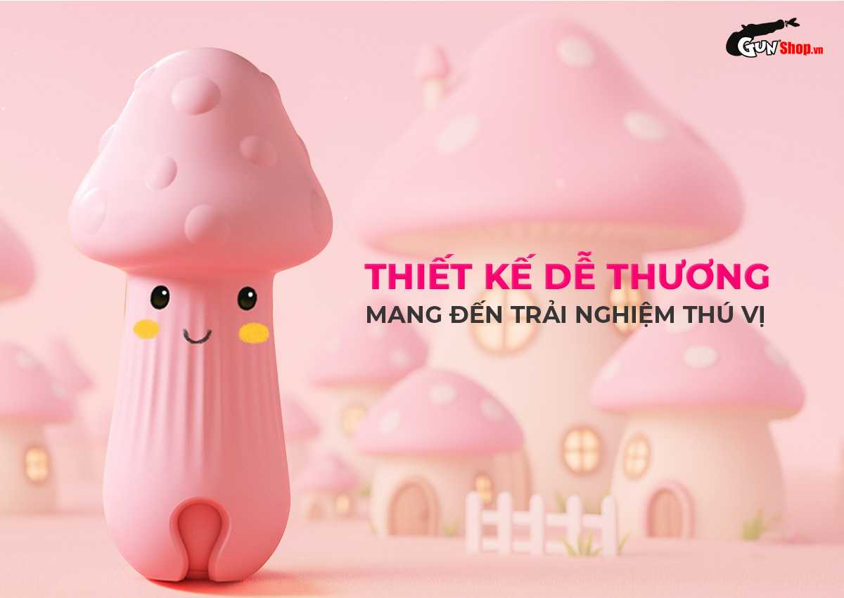 Máy massage hình nấm Shelly Play Mushroom chính hãng tại Gunshop