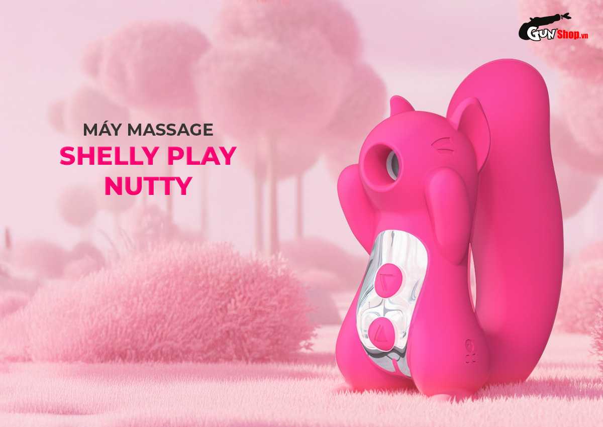 Máy massage hình sóc Shelly Play Nutty chính hãng tại Gunshop