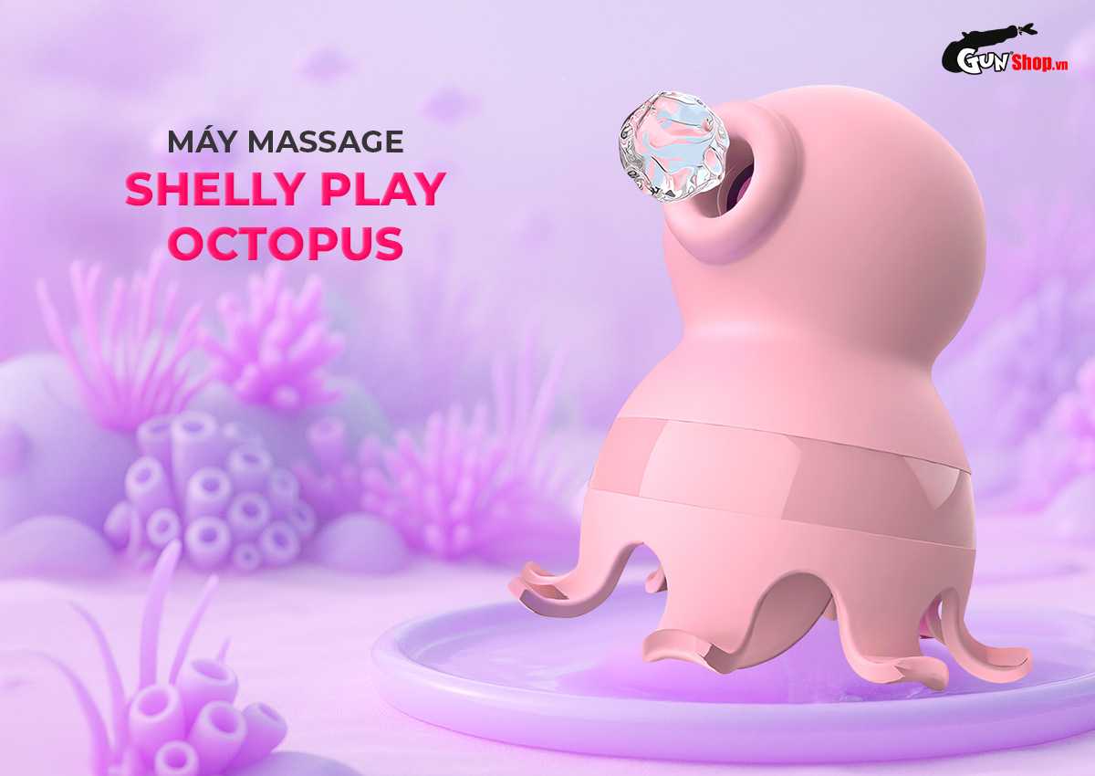 Máy massage hình bạch tuộc Shelly Play Octopus