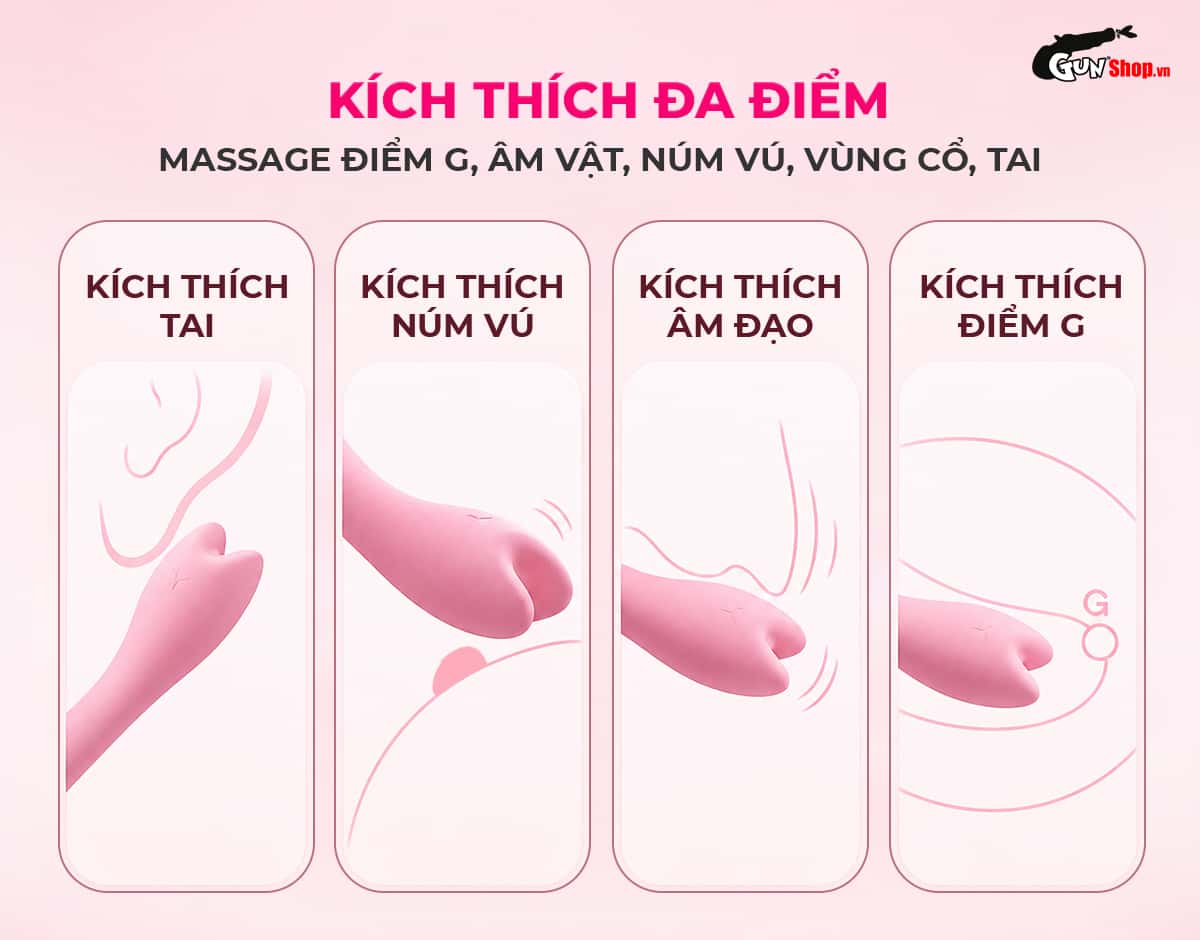 Galaku Fairy Stick kích thích đa điểm G, C, núm vú,...