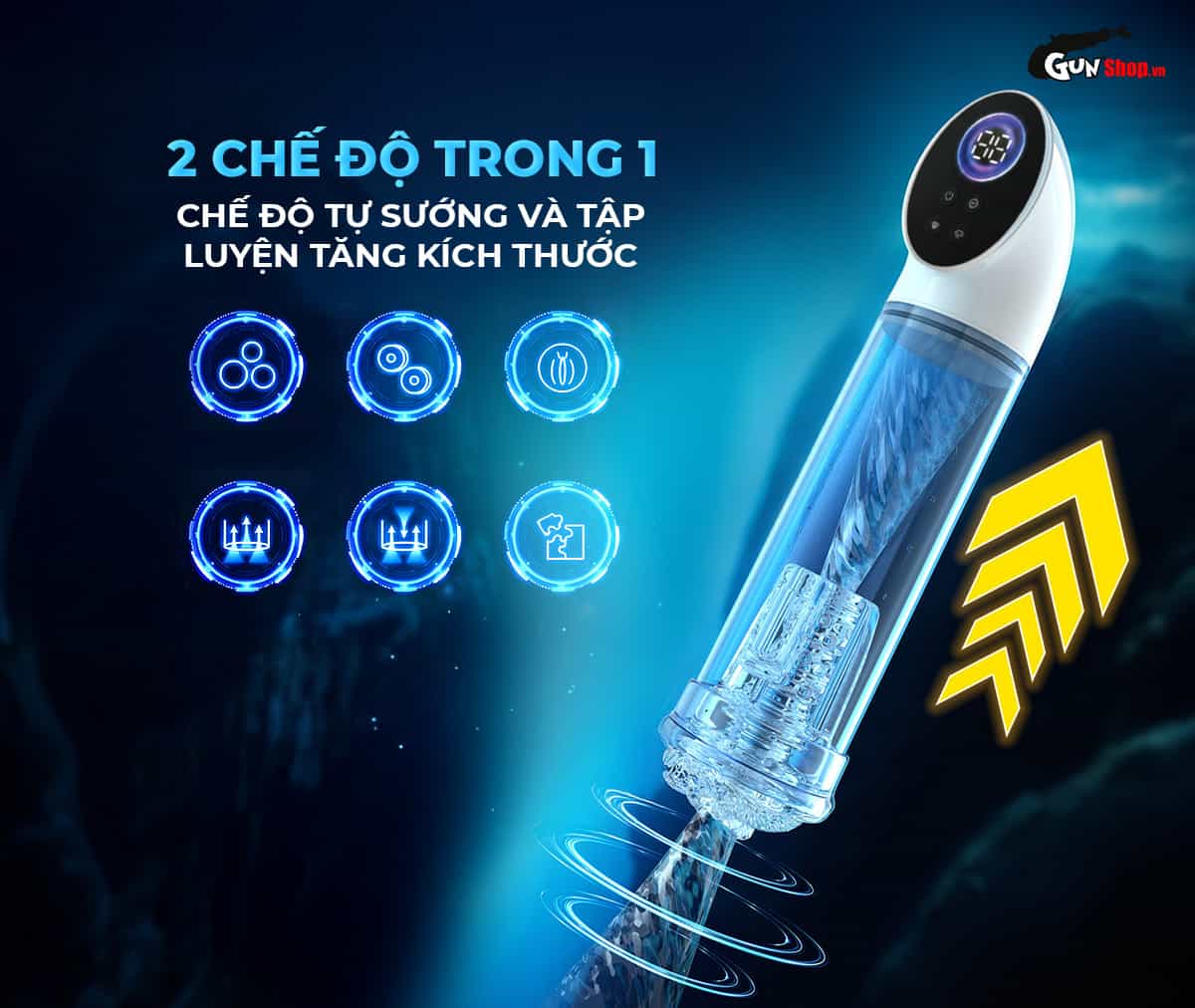 Máy tập dương vật Shelly Play Pump Up tăng kích thước và thủ dâm chính hãng tại Chúng tôi